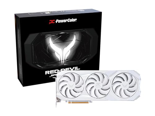PowerColor Red Devil Spectral White AMD Radeon RX 9070 XT 16GB GDDR6 - Like New