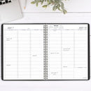 AT-A-GLANCE 2025-2026 ACADEMIC APPOINTMENT BOOK 8-1/4" X 11" LARGE - BLACK - Brand New