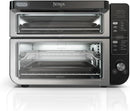 Ninja 12-in-1 Double Oven with FlexDoor, Air Fry Bottom - Black, Stainless Steel Like New