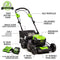 Greenworks 40V 21" Brushless Cordless Self-Propelled Lawn Mower 5.0Ah Battery - Like New