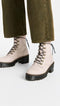22601001 Dr. Martens Women's Leona Leather Heeled Boot Fashion - Like New