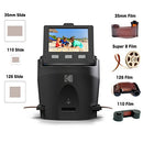 KODAK SCANZA FILM & SLIDE SCANNER 3.5" LCD 35MM 126 110 SUPER 8 & 8MM - BLACK - Like New