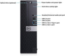 DELL OPTIPLEX 7070 SFF DESKTOP I5-9500 3GHZ 16GB RAM 512GB SSD WIN-11 - BLACK - Like New