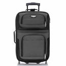 TRAVEL SELECT AMSTERDAM SOFTSIDE EXPANDABLE ROLLING LUGGAGE, 21" H - GRAY - Brand New