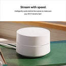 Google Wifi AC1200 Mesh WiFi Router 1500 Sq Ft Coverage 1 Pack White - Brand New