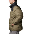WM0403 Columbia Mens Puffect Iii Jacket Green Black M - Like New