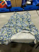 COLUMBIA WOMENS SLEEVELESS DRESS OMNI FREEZE PFG - SIZE:XL - TROPICAL FISH PRINT - Like New