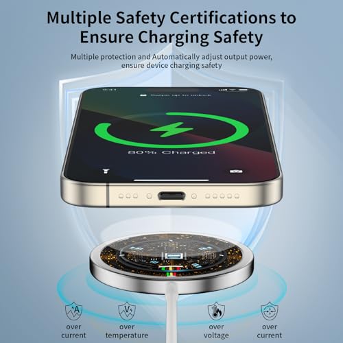 BELCOMPANY MAGNETIC WIRELESS CHARGER 15W IPHONE MAG-SAFE WIRELESS CHARGING PAD - Like New