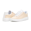 W36174 COLE HAAN WOMEN GRAND CROSSCOURT SNEAKER SAND DOLLAR SIZE 7 - Like New