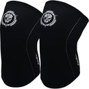 JUPITER KNEE SLEEVES (1 PAIR) 7MM COMPRESSION KNEE BRACES SIZE XL - BLACK - Like New