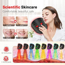 ROMISA RED LIGHT THERAPY MASK FACE 8-1 COLORS LIGHT FACIAL XPRE-368 - BLACK - Like New