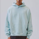 FEAR OF GOD ESSENTIALS 3M LOGO PULLOVER HOODIE - BLUE - SIZE: MEN S - BLUE - Like New