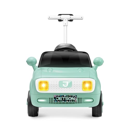 Jetson Mako Kids Electric Motor Assist Push Car, 3 Modes: Push, Drive or Remote - Like New