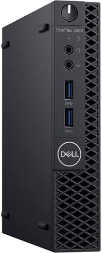 Dell Optiplex 3060 Micro PC i3-8100T 3.10GHz 16GB 256GB SSD - Black Like New