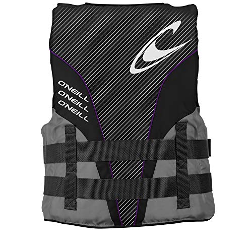 O'Neill Women's SuperLite USCG Life Vest Black/Smoke/Black:Ultra Violet S - Like New