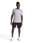 Gaiam Men’s Hero 7” Short, Standard Fit, Stretch Midweight Terry, S - Black - Like New