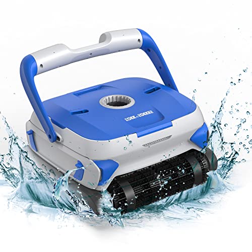 ROCK&ROCKER UPGRADED POWERFUL AUTOMATIC POOL CLEANER HJ3052 - BLUE/WHITE - Like New