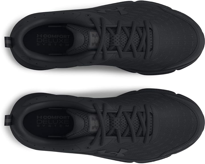 UNDER ARMOUR MEN'S CHARGED ASSERT 10 SHOES - SIZE: MEN 11 (AU/UK M10) - BLACK - Like New