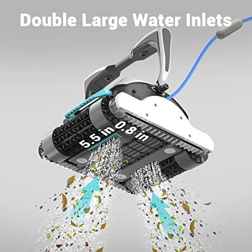 AIPER ORCA 2000 Professional Robotic Pool Cleaner Remote Control - Gray/White - Like New