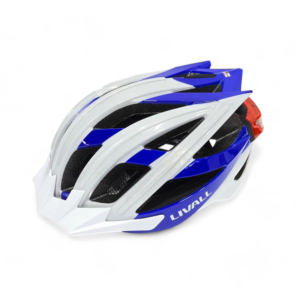 LIVALL BH100 BLING BIKING CYCLING SMART HELMET W LED TURN SIGNALS, (BLUE, LARGE) Like New