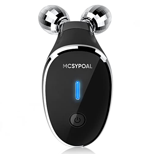 SDKWDH 5-IN-1 MICROCURRENT MULTIFUNCTIONAL FACIAL MASSAGER KKS-186 - BLACK - Like New