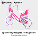 CHIPMUNK ROYALBABY CHIPMUNK KIDS BIKE TODDLERS 16" WHEEL BICYCLE - GEMSTONE PINK - Like New