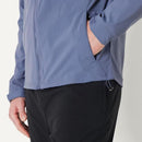 AMAZON ESSENTIALS MEN'S HIKING OUTDOOR JACKET, SIZE: MEN M - SLATE GRAY - Brand New