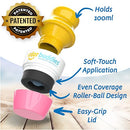 Solar Buddies Refillable Roll On Sunscreen Suncream Applicator Bag - Pink - Brand New