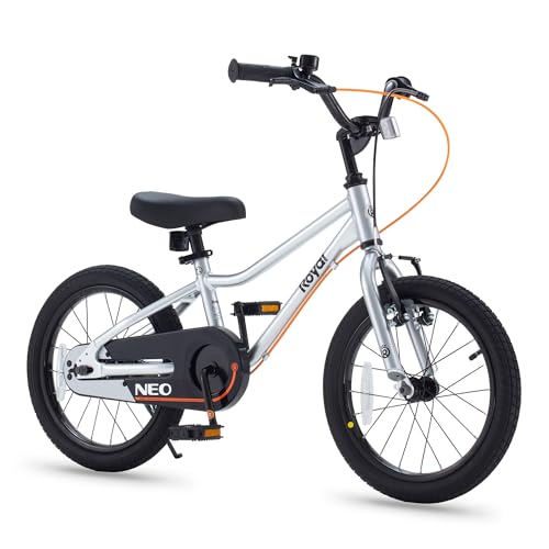 Royalbaby NEO Aluminum Kids Bike 16 18 Inch Wheel 18 "With Kickstand Blue/Red - Like New