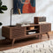 CHILIHOM 59" MID-CENTURY MODERN TV STAND - WALNUT - Like New