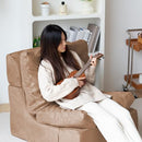 N&V Folding 2-in-1 Couch with Two Cushions Couch Memory Foam (B0CCNNWYTK) - Brand New
