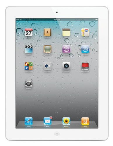 For Parts: APPLE IPAD 2 16GB WIFI MC996LL/A - WHITE - PHYSICAL DAMAGE