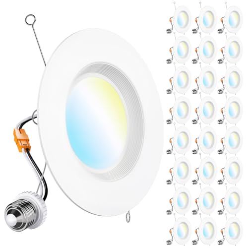 Sunco 24 Pack Retrofit LED Recessed Lighting 6" Downlight Can - Scratch & Dent