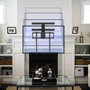 MANTELMOUNT MM340 ABOVE FIREPLACE PULL DOWN TV MOUNT- 44" TO 80", Up to 90 lbs - Like New