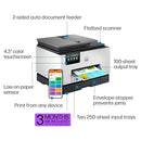 HP OFFICEJET PRO 9135E ALL-IN-ONE PRINTER, COLOR, WIRELESS - WHITE/BLACK - Like New