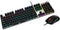 MSI FORGE GK310 COMBO RED US GAMING KEYBOARD MOUSE COMBO MS-8ZA8 - BLACK - Like New
