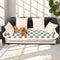 PULSEFAY DOG COUCH COVER VELVET SOFT WASHABLE (27.6 * 70.9INCH) - GRAY - Like New