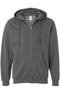 GENERIC AMERICAN LEGEND OUTFITTERS UNISEX FULL-ZIP HOODIE LARGE GUNMETAL HEATHER - Brand New