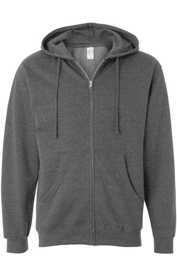 GENERIC AMERICAN LEGEND OUTFITTERS UNISEX FULL-ZIP HOODIE LARGE GUNMETAL HEATHER - Brand New