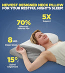 Risron Ultra Comfort Cervical Neck Pillow For Pain Relief - Like New