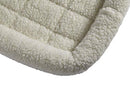 MidWest Homes for Pets QuietTime Dog Bed - White Fleece Bolster, 30" x 21" - Brand New
