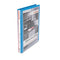 UNIVERSAL 20703 DELUXE ROUND RING VIEW BINDER 1/2IN CAP 8.5 X 11 - LIGHT BLUE - Like New