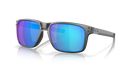 OAKLEY HOLBROOK MIX SUNGLASSES POLARIZED LENS 57-17-138MM - GRAY/BLUE - Like New