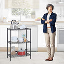 BestOffice New Wire Shelving Cart Unit 3 Shelves Shelf Rack Layer Tier - Brand New