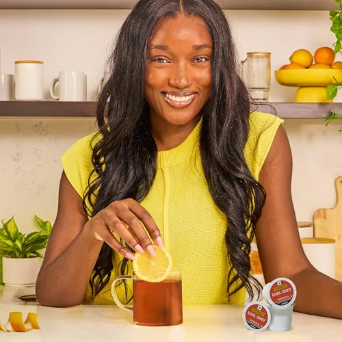 TWININGS EARL GRAY BLACK TEA K-CUP PODS FOR KEURIG, 24 COUNT (PACK OF 1) - Brand New