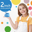 LOONENG 2 INCH CIRCLE PUNCH CIRCLE SHAPE LEVER ACTION CRAFT - Scratch & Dent