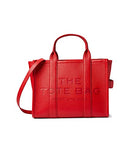 H004L01PF21-617 MARC JACOBS THE LEATHER MEDIUM TOTE BAG - RED WINE - Brand New