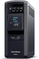 CyberPower PFC Sinewave 1000VA/600W AVR Mini-Tower CP1000PFCLCD - Black Like New