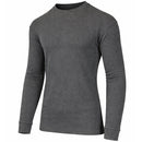 GALAXY BY HARVIC MEN'S THERMAL CREW NECK SHIRT - SIZE: MEN 2XL - CHARCOAL - Like New