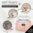 KOTAMU Waxing Kit Digital Wax Pot Warmer Hair Removal - Pink - Brand New